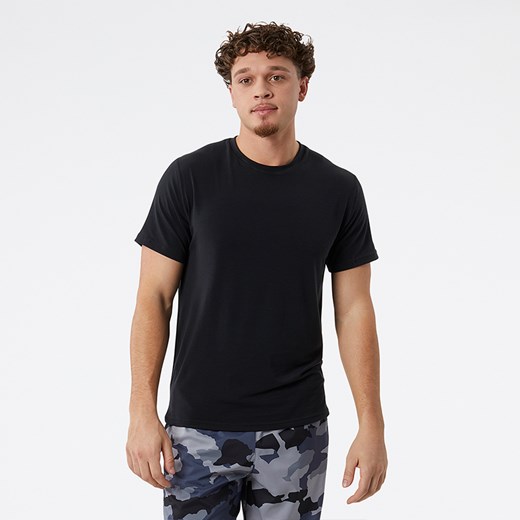 Koszulka męska New Balance MT23059BK – czarna ze sklepu New Balance Poland w kategorii T-shirty męskie - zdjęcie 153245400