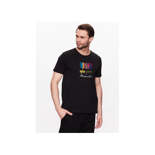 Alpha Industries T-Shirt Muhammad Ali Pop Art 136518 Czarny Regular Fit Alpha Industries L MODIVO