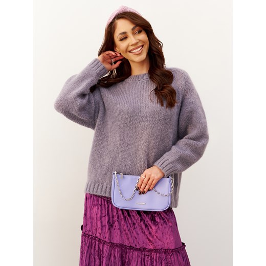 Fioletowy sweter superkid moher By o la la By O La La uniwersalny Yups