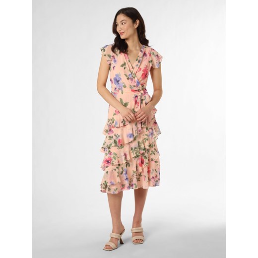 Lauren Ralph Lauren Sukienka damska Kobiety Sztuczne włókno różowy wzorzysty 38 vangraaf okazyjna cena