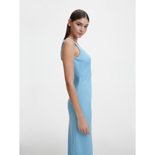 Reserved - Sukienka maxi - Niebieski Reserved S Reserved