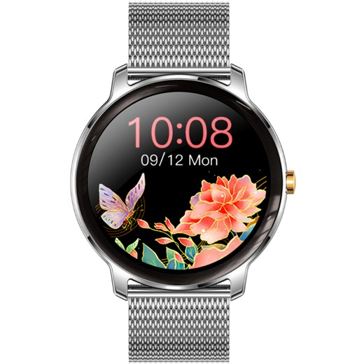 Smartwatch RUBICON RNBE66 SMARUB123 Srebrny ze sklepu happytime.com.pl w kategorii Zegarki - zdjęcie 153328321