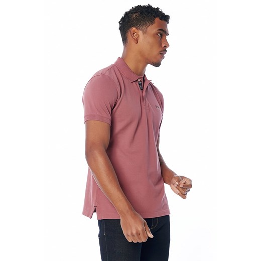 Koszulka polo w kolorze brudnego różu Galvanni L okazja Limango Polska