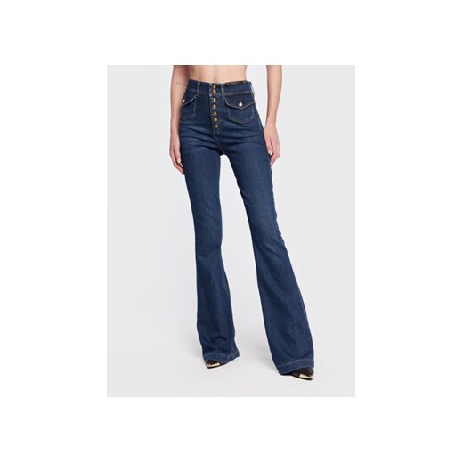 Versace Jeans Couture Jeansy 73HAB520 Granatowy Skinny Fit 28 wyprzedaż MODIVO