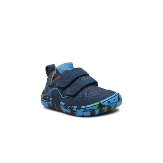 Froddo Buty Barefoot D-Velcro G3130223-10 Niebieski Froddo 21 okazyjna cena MODIVO
