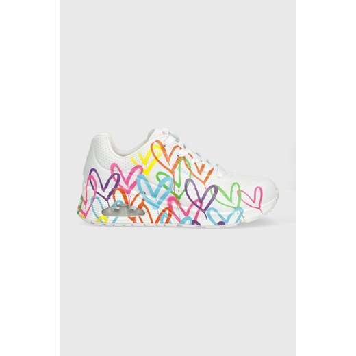 Skechers sneakersy SKECHERS X JGOLDCROWN kolor biały ze sklepu ANSWEAR.com w kategorii Buty sportowe damskie - zdjęcie 153354733