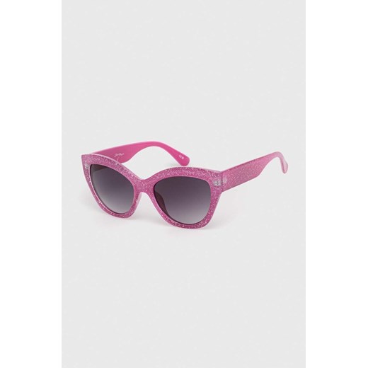 Jeepers Peepers okulary przeciwsłoneczne kolor różowy ze sklepu ANSWEAR.com w kategorii Okulary przeciwsłoneczne damskie - zdjęcie 153354801