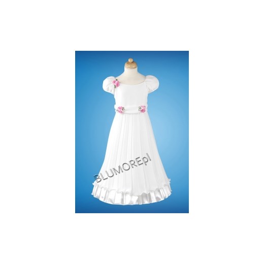 Balowa sukienka ecru dla dziewczynki 104 - 146 Marzenka blumore-pl bialy Ekskluzywne