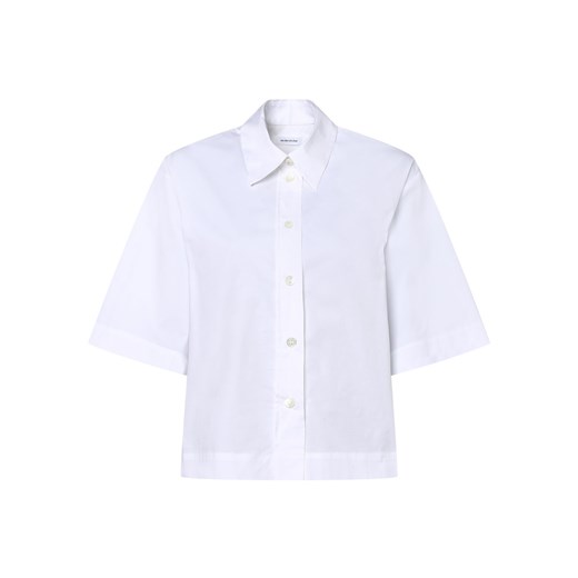 Seidensticker Bluzka damska Kobiety Bawełna biały jednolity ze sklepu vangraaf w kategorii Koszule damskie - zdjęcie 153380830