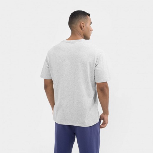 T-shirt męski Calvin Klein szary z krótkimi rękawami 
