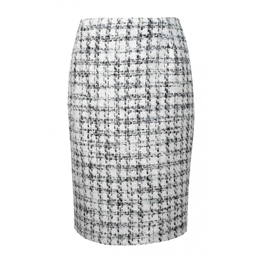 Spódnica w stylu Chanel trendsetterka-com szary elegancki
