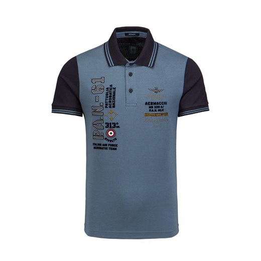 Koszulka polo Aeronautica Militare ze sklepu S'portofino w kategorii T-shirty męskie - zdjęcie 153484771
