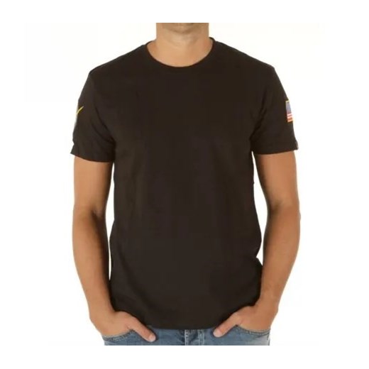 Koszulka Alpha Industries Nasa T 176506 03 - Czarna Alpha Industries XL ZBROJOWNIA