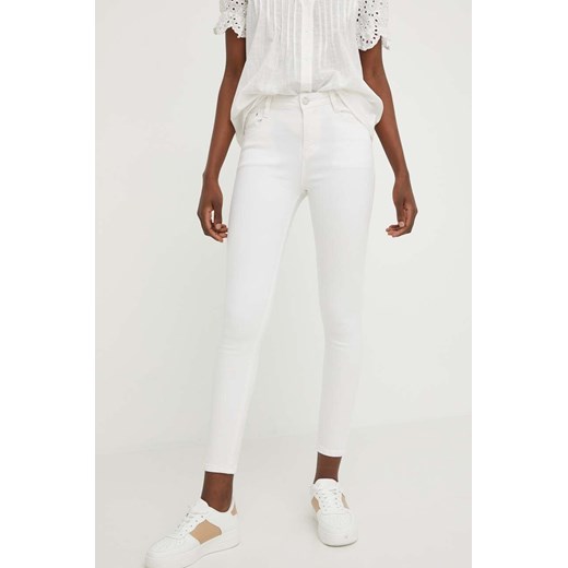 Answear Lab jeansy damskie kolor biały Answear Lab XL ANSWEAR.com