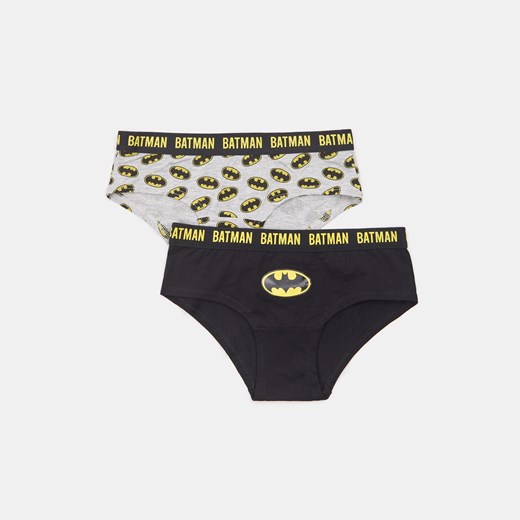 Sinsay - Majtki hipster Batman 2 pack - Wielobarwny Sinsay XS Sinsay
