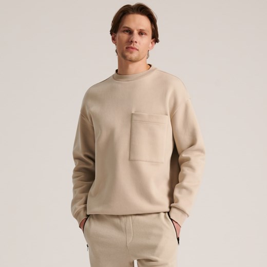 Sinsay - Bluza z kieszenią - Żółty Sinsay XXL Sinsay