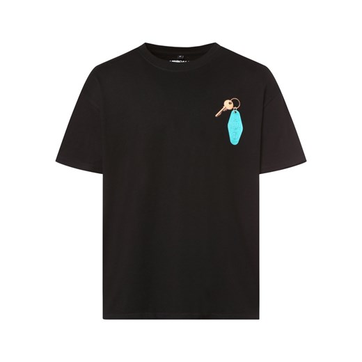 Mister Tee T-shirt męski Mężczyźni Bawełna czarny nadruk ze sklepu vangraaf w kategorii T-shirty męskie - zdjęcie 153529960