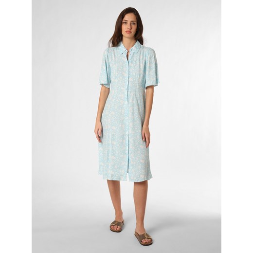 Y.A.S Sukienka damska Kobiety wiskoza jasnoniebieski wzorzysty ze sklepu vangraaf w kategorii Sukienki - zdjęcie 153540194
