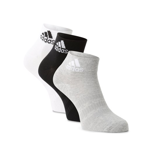 adidas Originals Skarpety pakowane po 3 szt. Kobiety Bawełna czarny jednolity ze sklepu vangraaf w kategorii Skarpetki damskie - zdjęcie 153540220