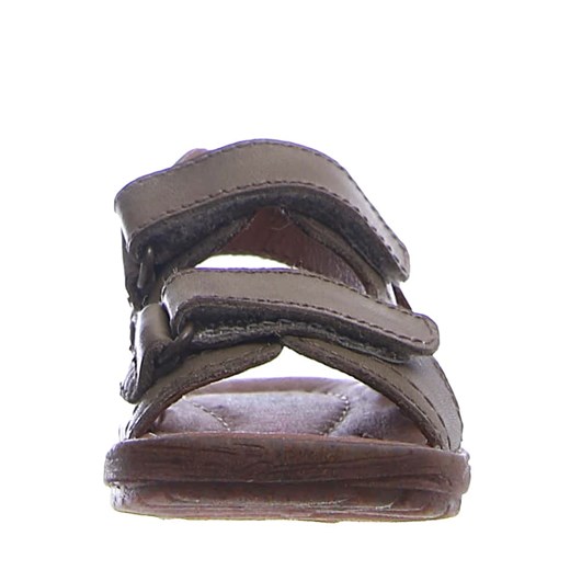 Skórzane sandały w kolorze khaki Naturino 31 Limango Polska wyprzedaż