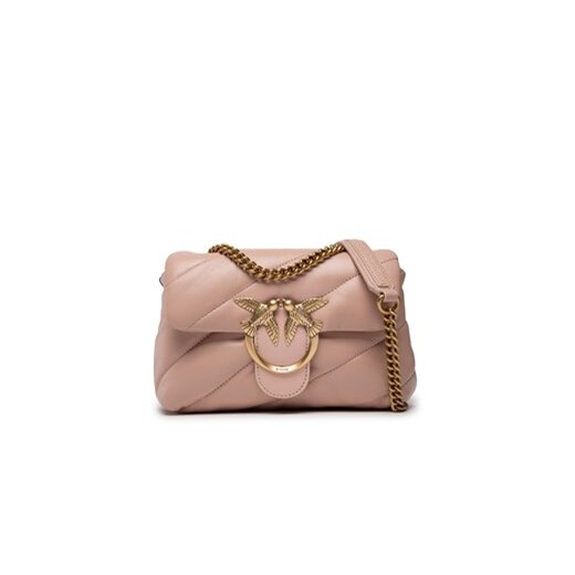 Pinko Torebka Love Mini Puff Maxi Quilt 8 Cl AI 22-23 PLTT 1P22U9 A03J Różowy Pinko uniwersalny promocyjna cena MODIVO
