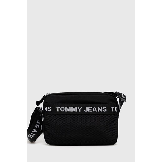 Tommy Jeans saszetka kolor czarny ze sklepu ANSWEAR.com w kategorii Saszetki - zdjęcie 153544623