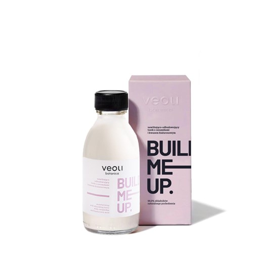Veoli Botanica BUILD ME UP nawilżająco-odbudowujący tonik z ceramidami i kwasem Veoli Botanica larose