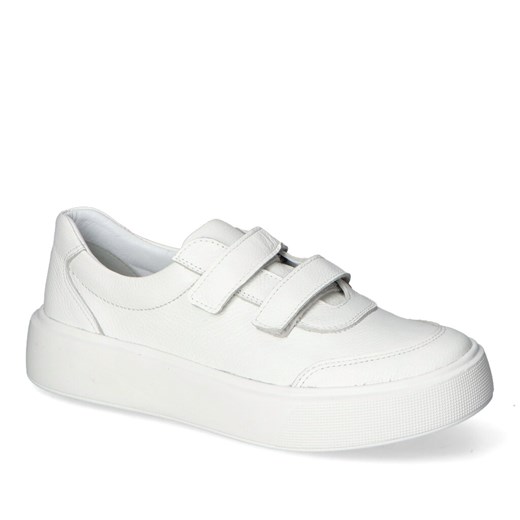 Półbuty Kampa N836/444 Białe lico ze sklepu Arturo-obuwie w kategorii Trampki damskie - zdjęcie 153630121