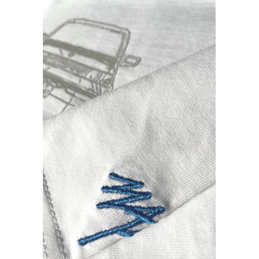 Koszulka Mass Denim Bavaria T-shirt biała Mass Denim L shop.massdnm.com