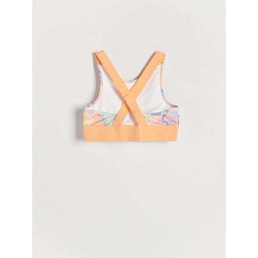 Reserved - Sportowy top we wzory - Wielobarwny Reserved 134/140 (8-9 lat) Reserved