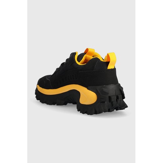 Czarne buty sportowe damskie Caterpillar sneakersy wiązane 