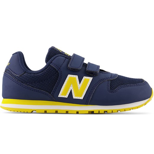 Buty dziecięce New Balance PV500NH1 – granatowe ze sklepu New Balance Poland w kategorii Buty sportowe dziecięce - zdjęcie 153745073