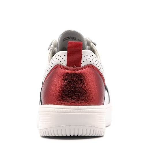 Białe skórzane sneakersy BARUETTE KC3895 37 NESCIOR okazja