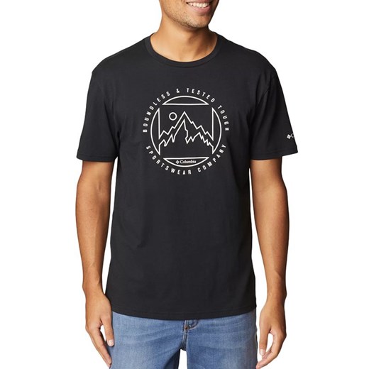 Koszulka Columbia Rapid Ridge Graphic 1888813020 - czarna ze sklepu streetstyle24.pl w kategorii T-shirty męskie - zdjęcie 153751242