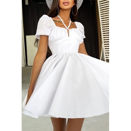 Sukienka MORZINA WHITE L wyprzedaż Ivet Shop
