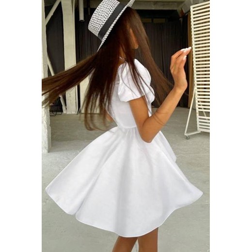 Sukienka MORZINA WHITE M okazja Ivet Shop