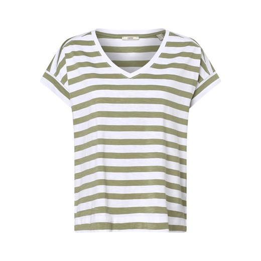 Esprit Casual T-shirt damski Kobiety Bawełna groszkowy w paski ze sklepu vangraaf w kategorii Bluzki damskie - zdjęcie 153783773