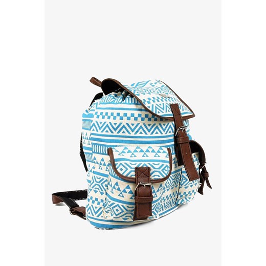 Plecak Vintage Aztec PL /niebieski/ magiazakupow-com turkusowy ekologiczne