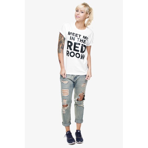 T-shirt Grey Collection RED ROOM /biały/ magiazakupow-com  t-shirty