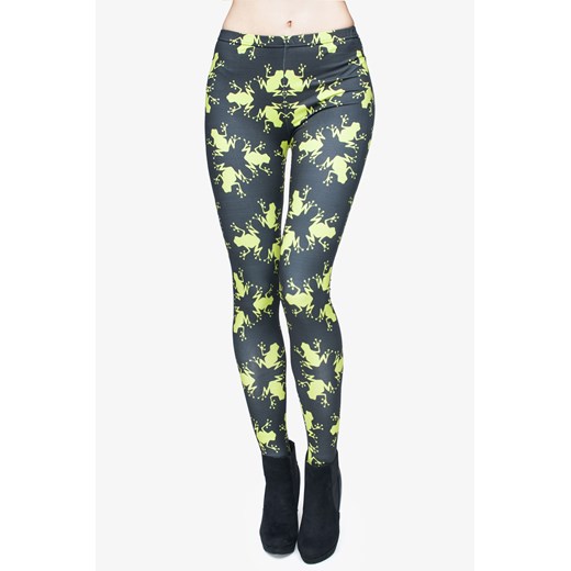 Legginsy Print /Frog/ magiazakupow-com  materiałowe