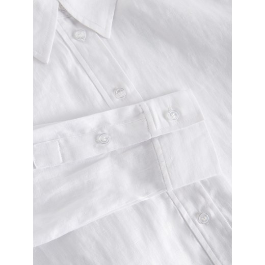 Reserved - Lniana koszula - Biały Reserved S Reserved