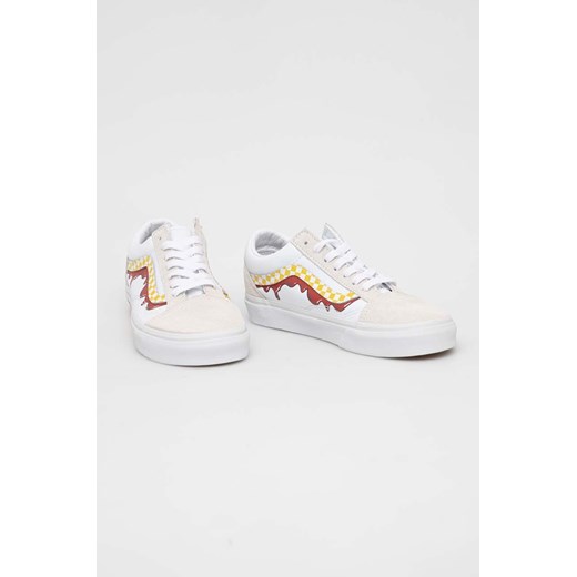 Trampki damskie Vans old skool na płaskiej podeszwie wiązane sportowe