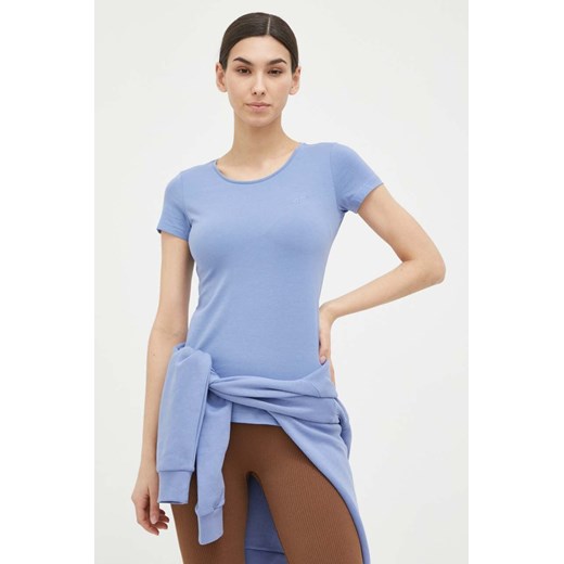 4F t-shirt damski kolor niebieski S ANSWEAR.com
