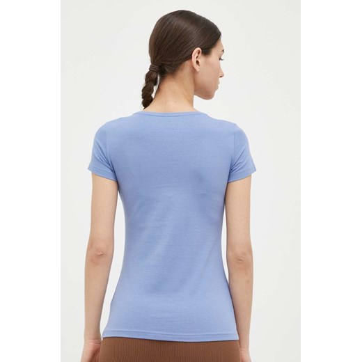 4F t-shirt damski kolor niebieski XL ANSWEAR.com