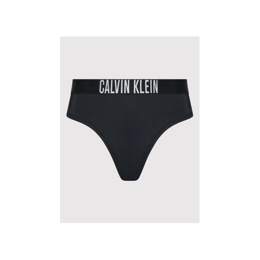 Calvin Klein Swimwear Dół od bikini Classic KW0KW01856 Czarny XL wyprzedaż MODIVO