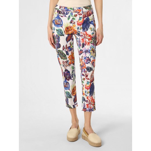 Anna Montana Spodnie  Kobiety Bawełna biały wzorzysty Anna Montana 44 vangraaf