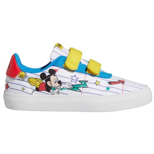 Buty dziecięce na rzepy Adidas Disney Mickey Mouse Vulc Raid3r Shoes GZ3316 33 okazja ansport