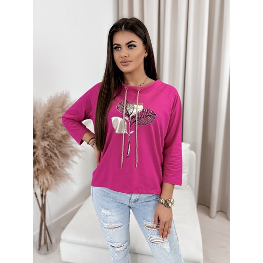 bluzka korin rozowa ze sklepu UBRA w kategorii Bluzki damskie - zdjęcie 154147020