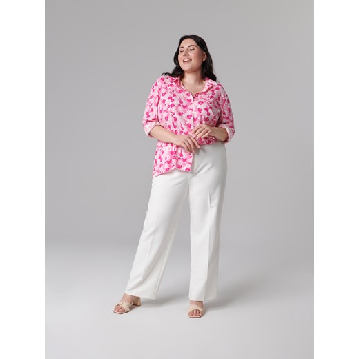 Sinsay - Koszula ze wzorem - Wielobarwny Sinsay 3XL Sinsay