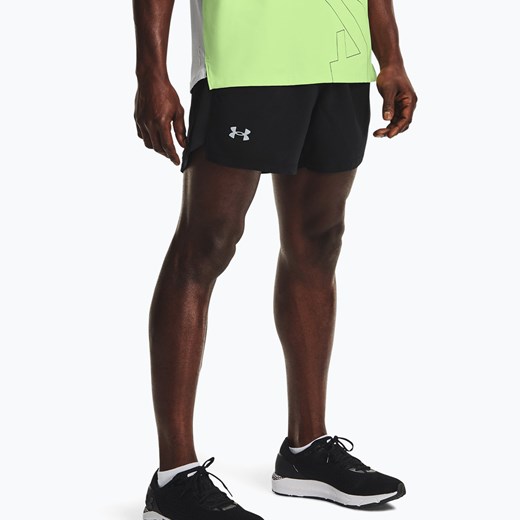 Spodenki do biegania męskie Under Armour Launch Sw 5'' czarne 1361492 Under Armour L sportano.pl